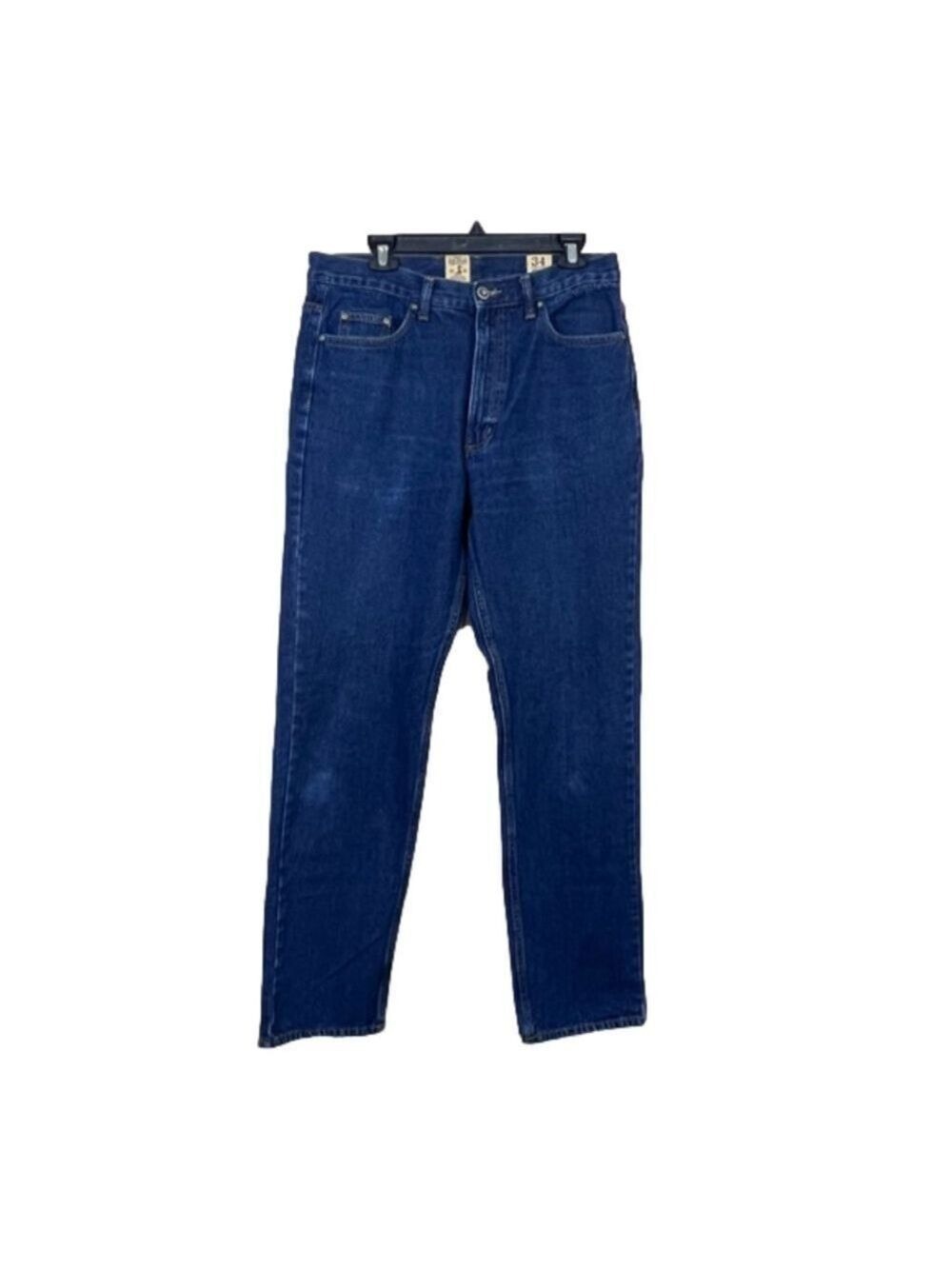 Redhead Classic Fit Straight Leg Jeans Men's Size 34 X 36 Medium Blue Wash Denim